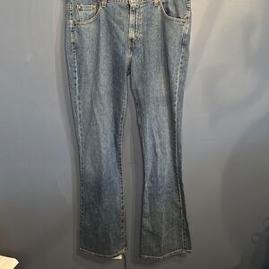 Levi 515 Nouveau Bootcut Women’s Jeans Denim Mid Rise Size 14L